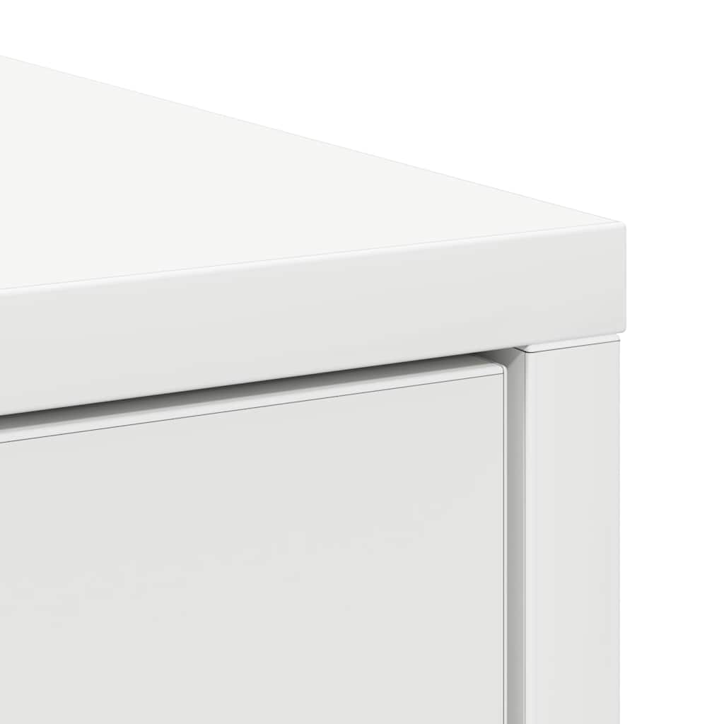 Dressoir met lade 80x34x76 cm spaanplaat wit