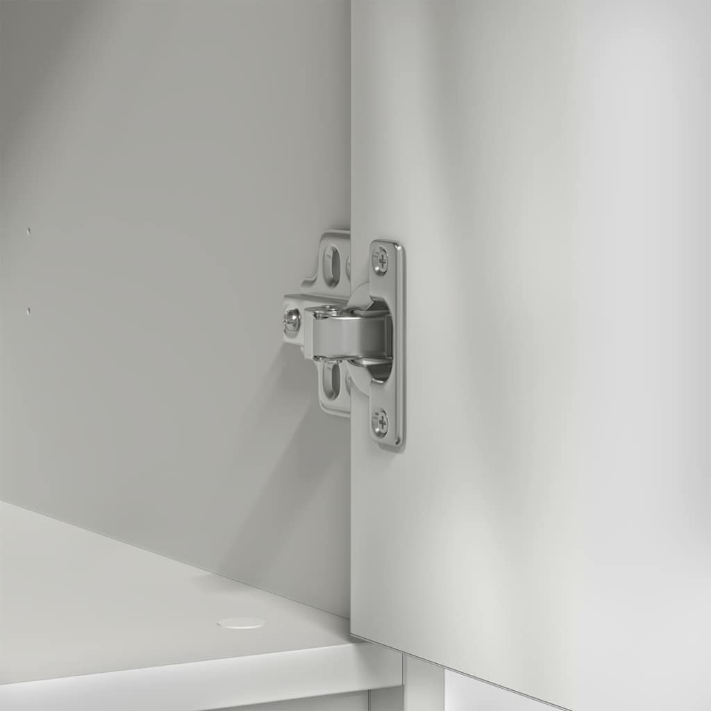 Dressoir met lade 80x34x76 cm spaanplaat wit