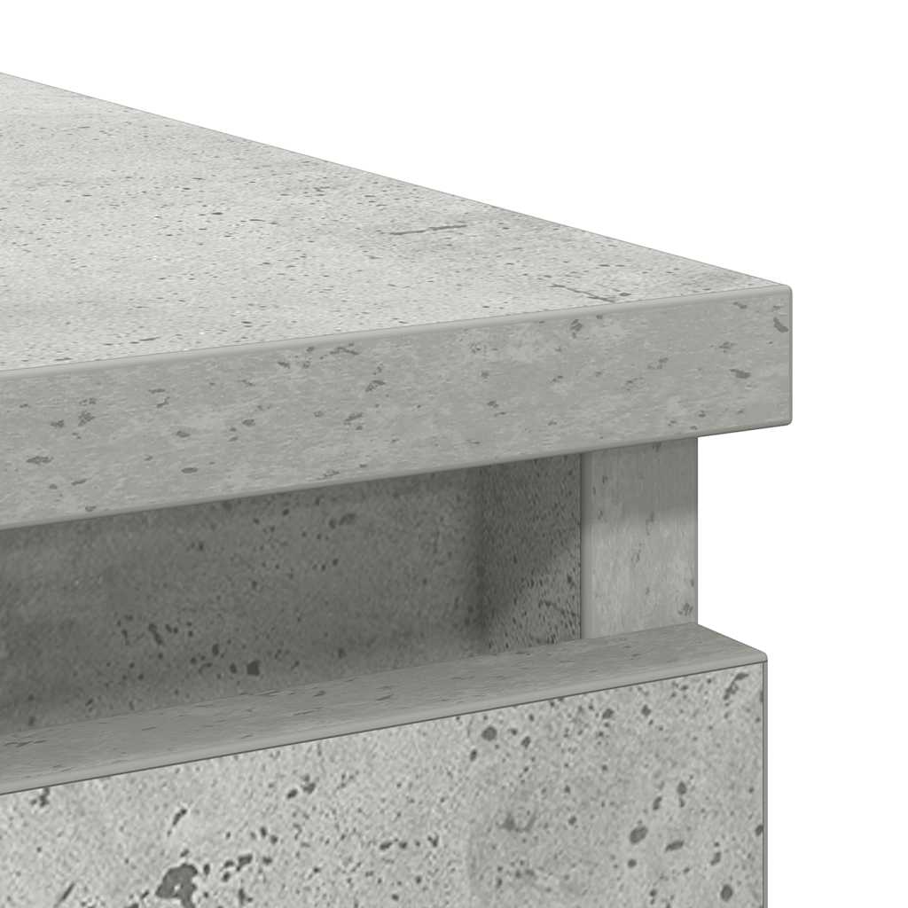Dressoir met lade 71x35x65 cm spaanplaat betongrijs