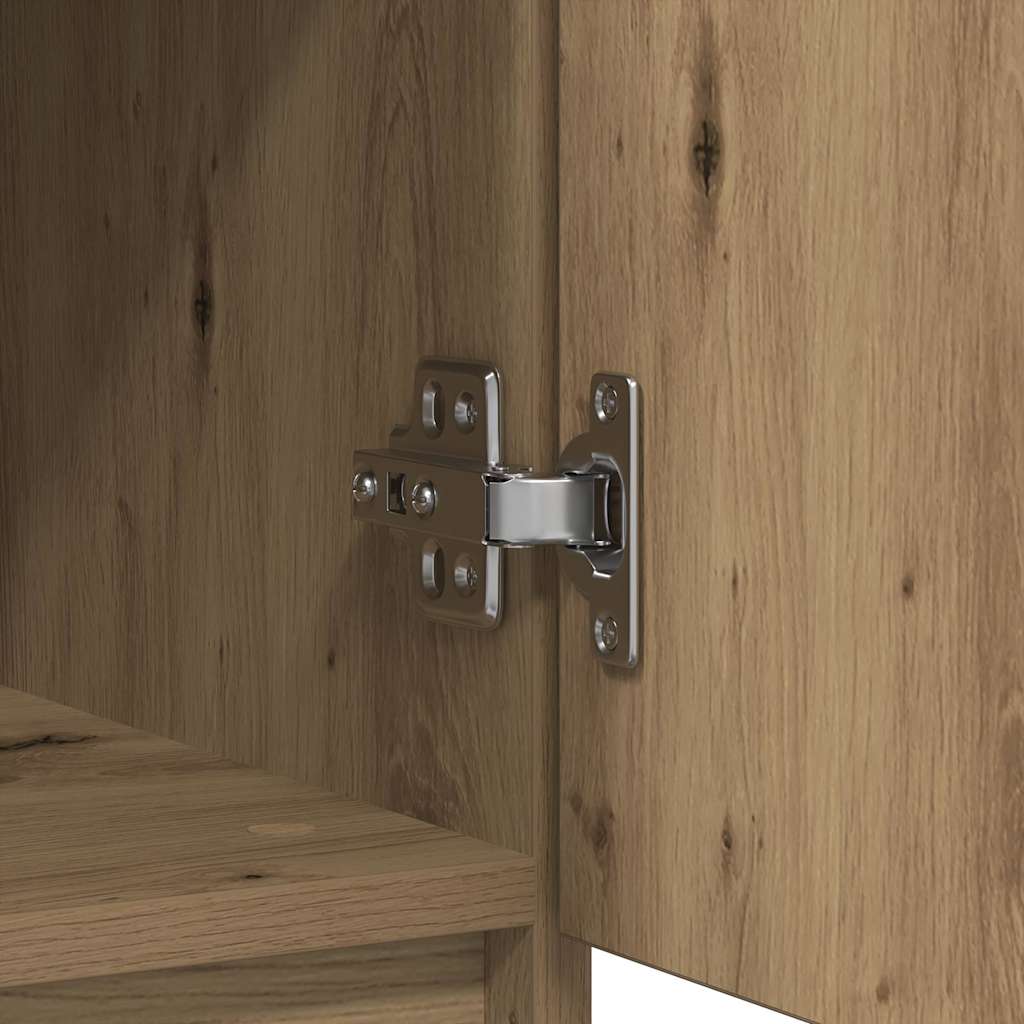 Dressoir lade 71x35x65 cm spaanplaat artisanaal eikenkleurig