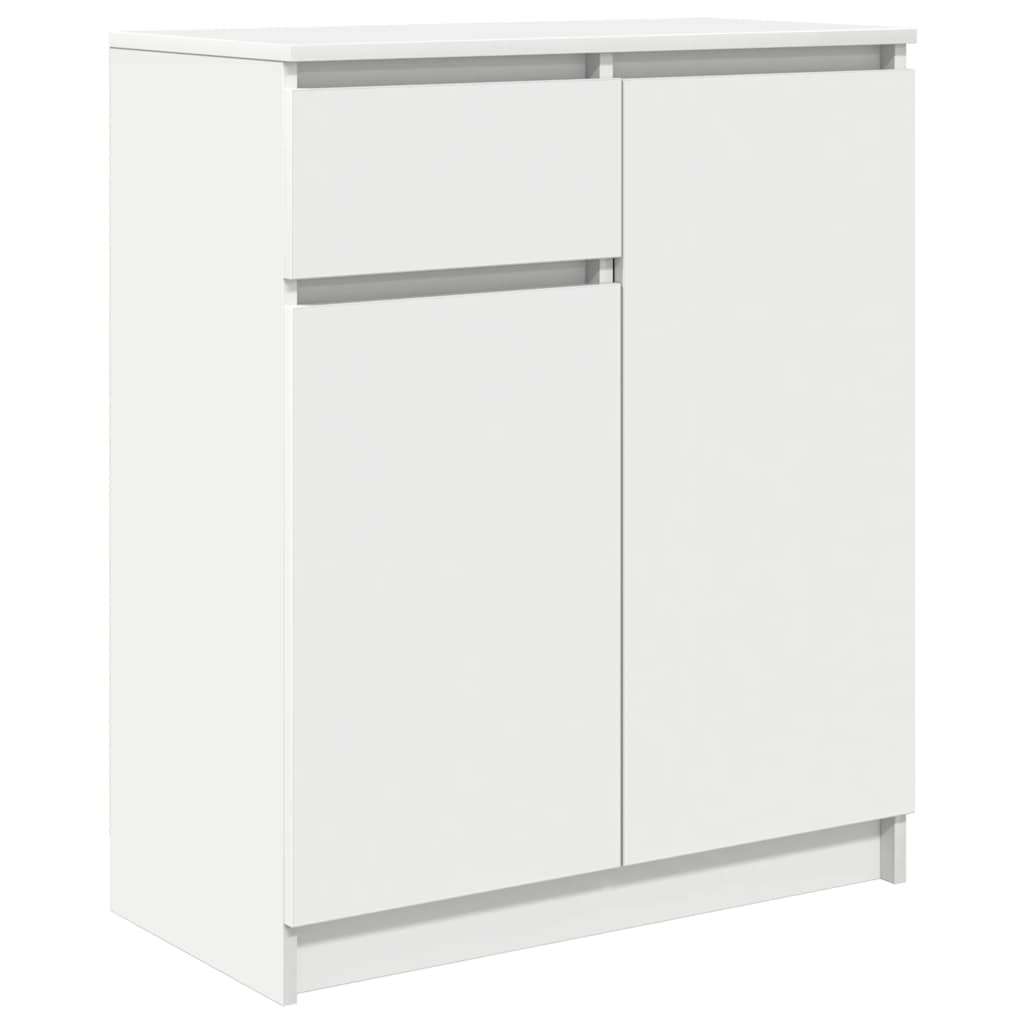Dressoir met lade 71x35x84 cm spaanplaat wit