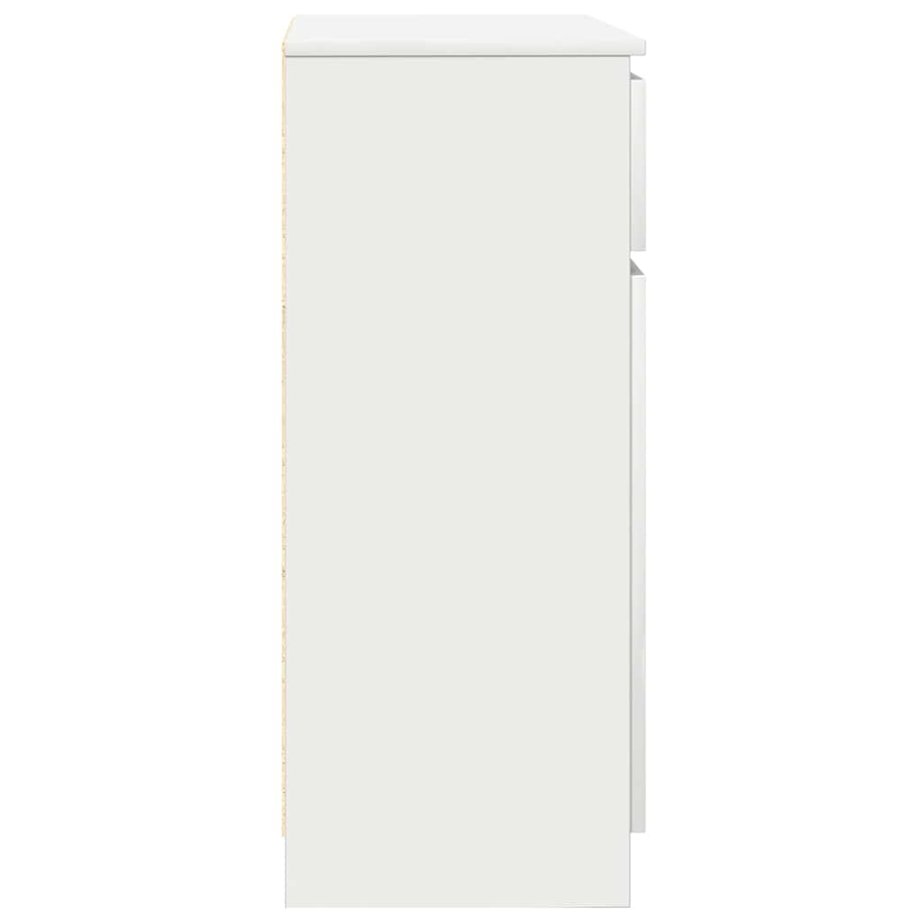 Dressoir met lade 71x35x84 cm spaanplaat wit