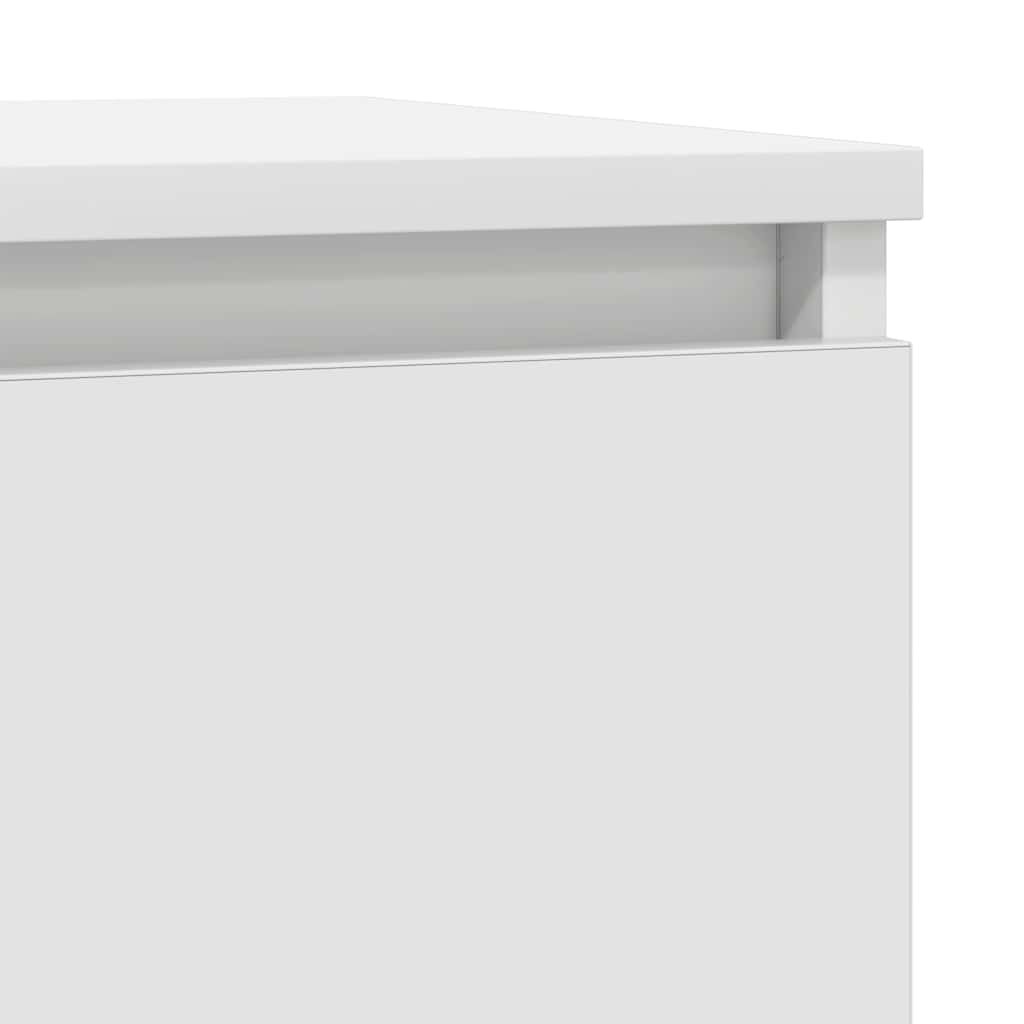 Dressoir met lade 71x35x84 cm spaanplaat wit