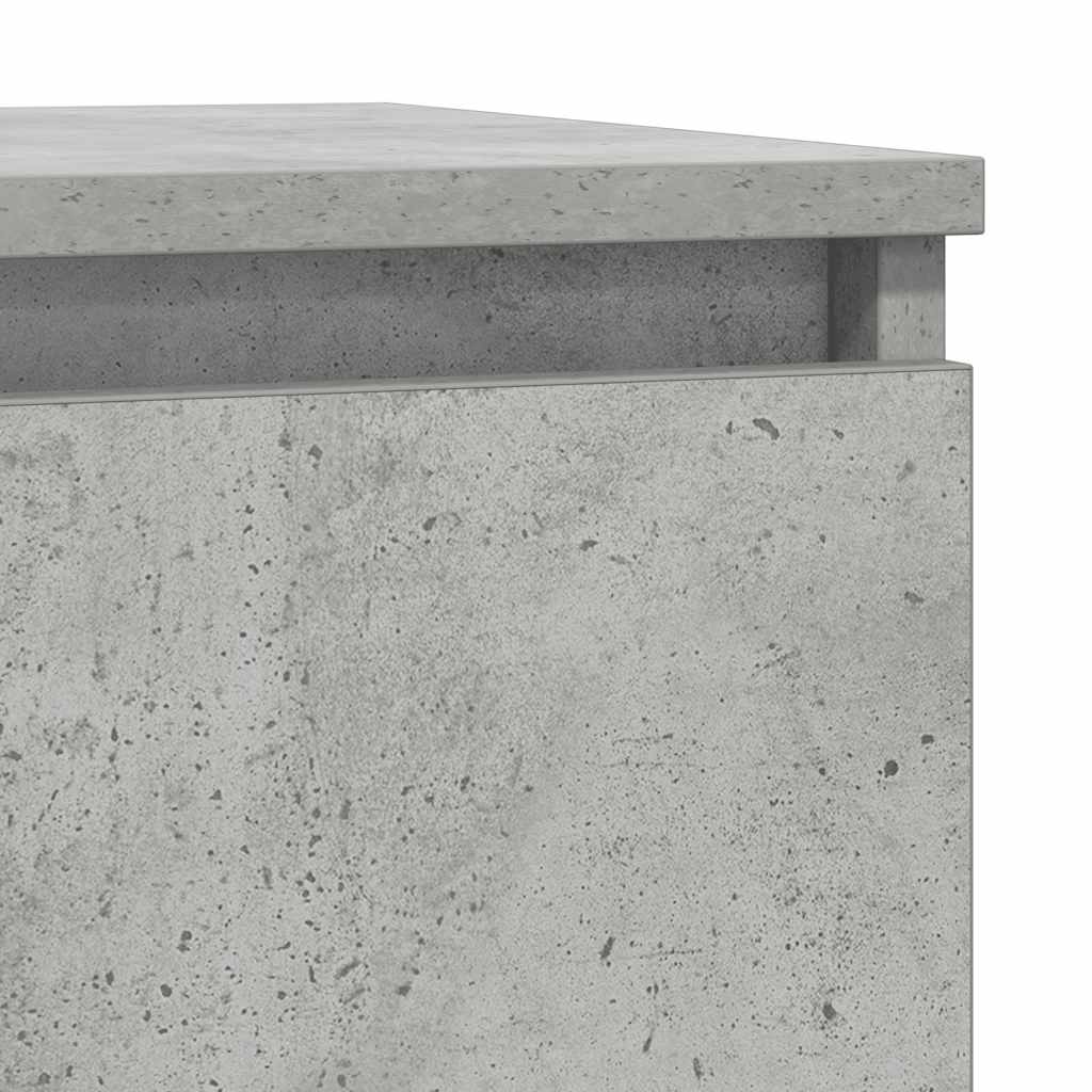 Dressoir met lade 71x35x84 cm spaanplaat betongrijs