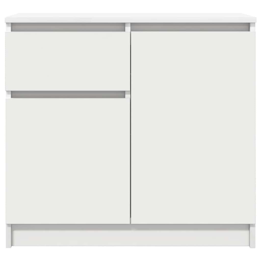 Dressoir met lade 71x35x65 cm spaanplaat wit