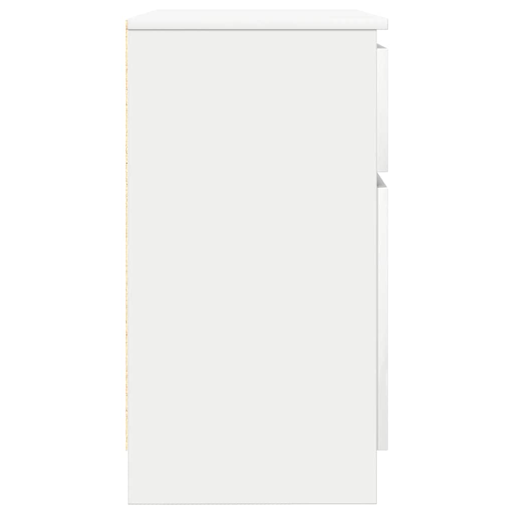 Dressoir met lade 71x35x65 cm spaanplaat wit