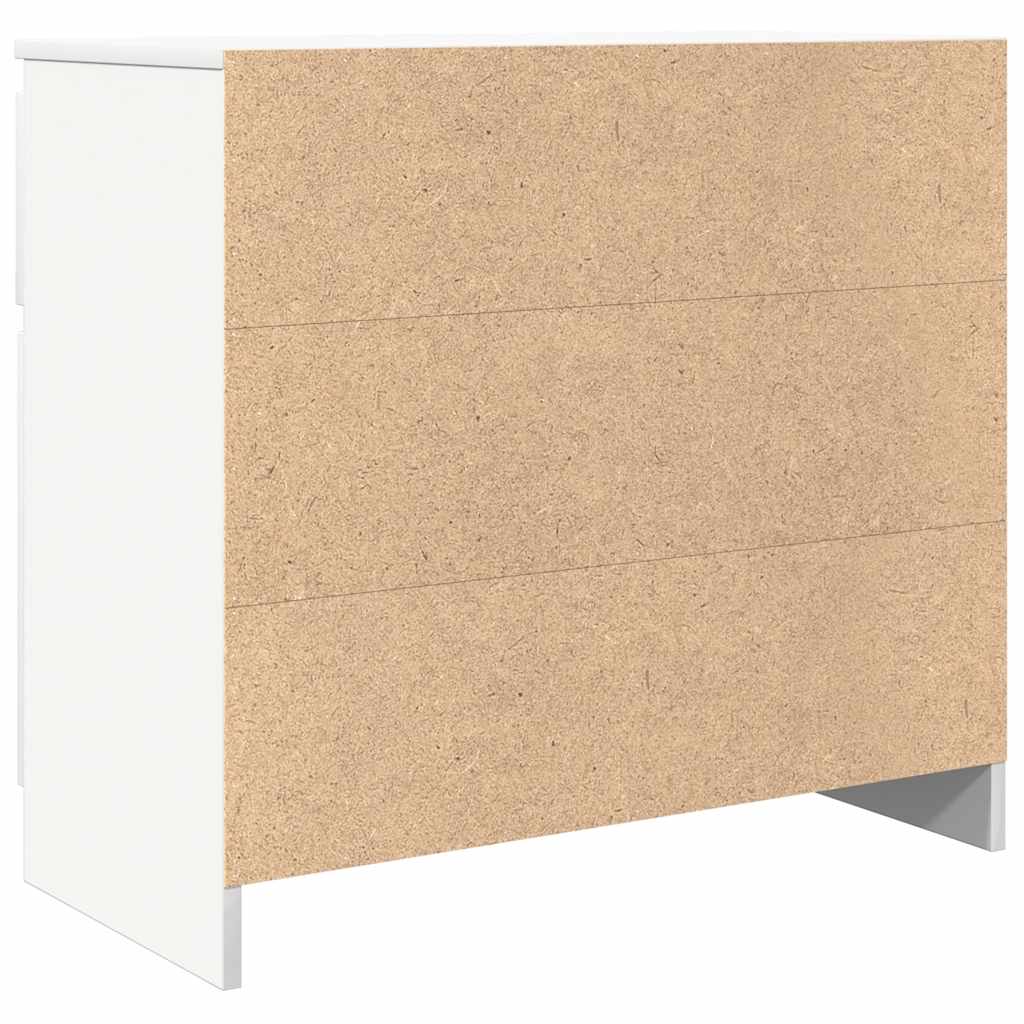 Dressoir met lade 71x35x65 cm spaanplaat wit