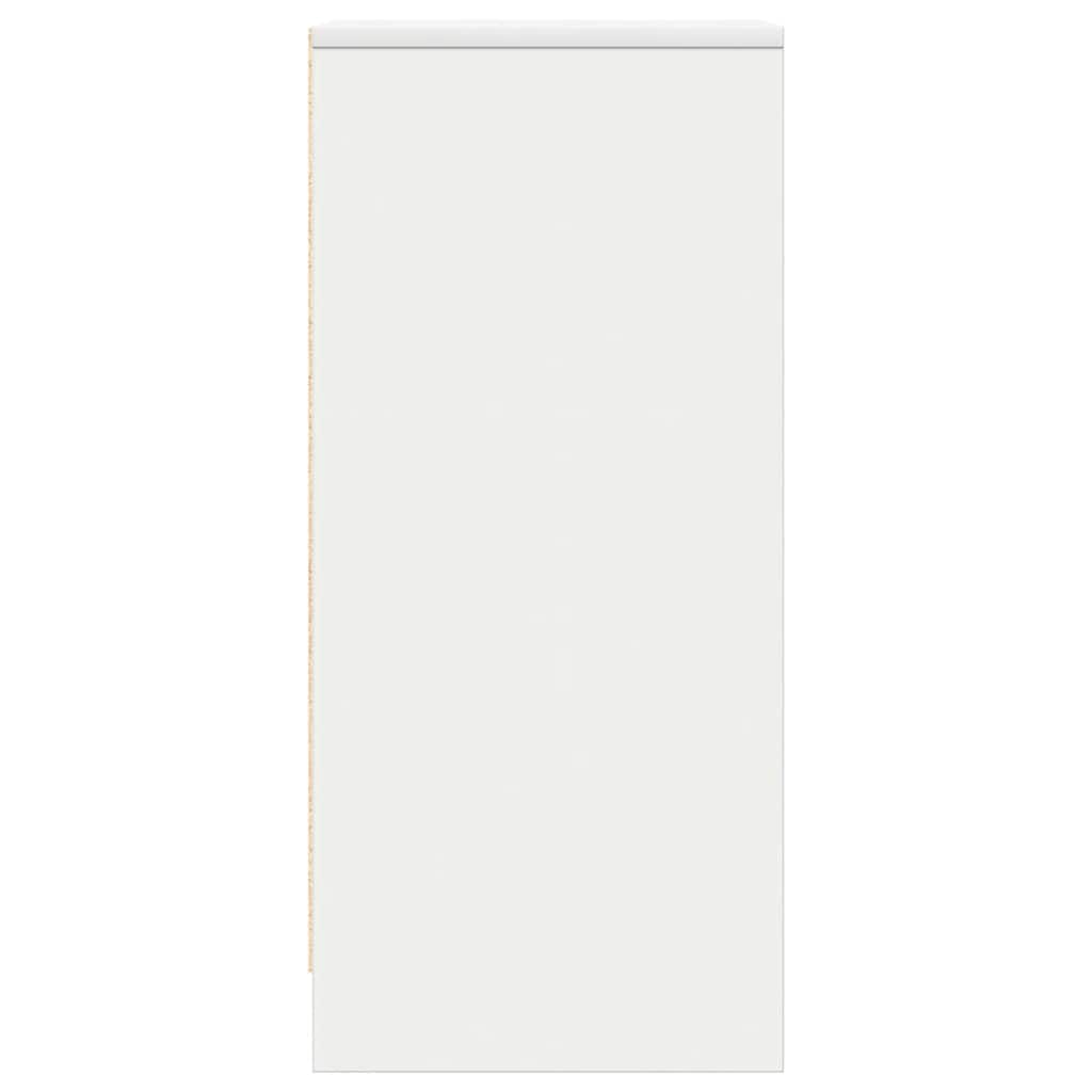 Dressoir 29,5x34x76 cm spaanplaat wit