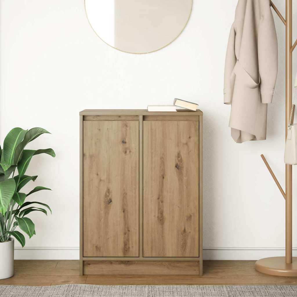 Dressoir ambachtelijk spaanplaat hout ambachtelijk 57x34x76 cm