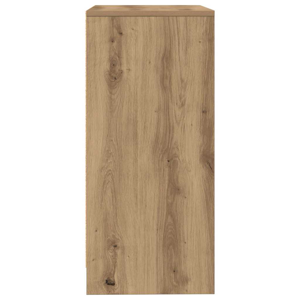 Dressoir ambachtelijk spaanplaat hout ambachtelijk 57x34x76 cm
