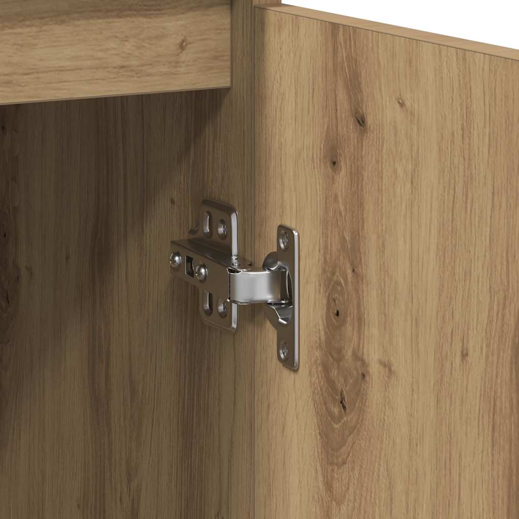 Dressoir ambachtelijk spaanplaat hout ambachtelijk 57x34x76 cm