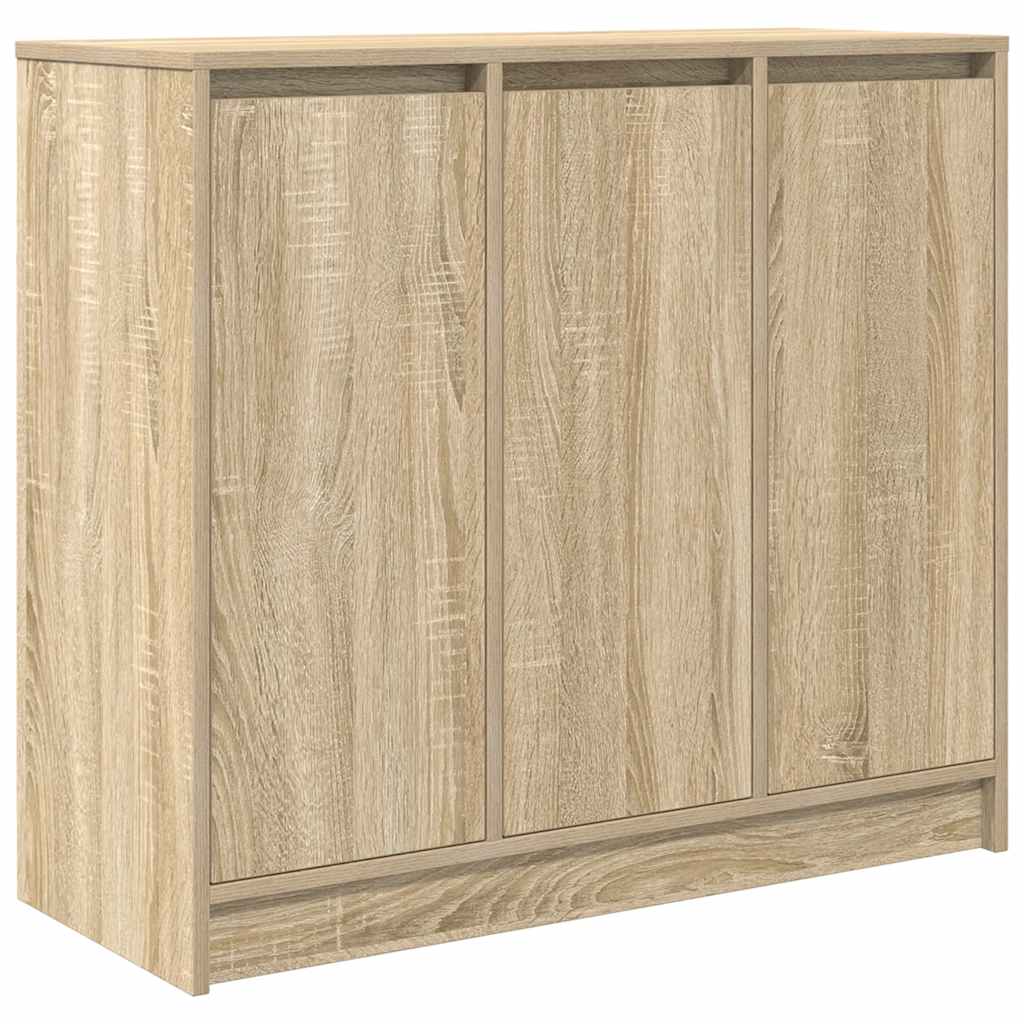 Dressoir 85x34x76 cm spaanplaat Sonoma eikenkleurig