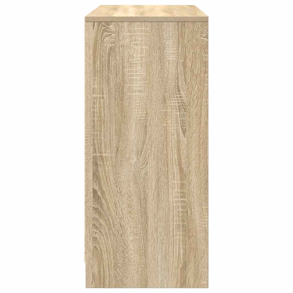 Dressoir 85x34x76 cm spaanplaat Sonoma eikenkleurig