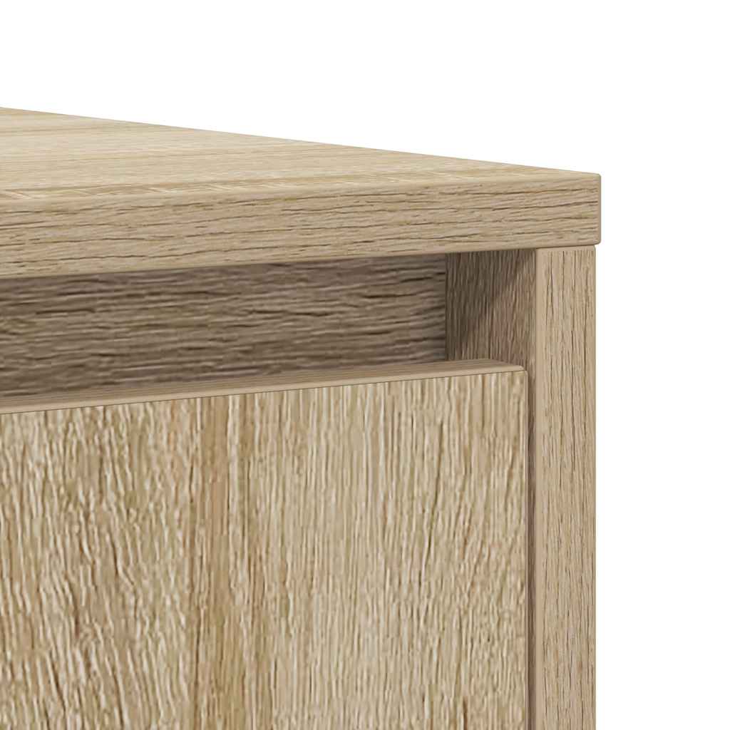 Dressoir 85x34x76 cm spaanplaat Sonoma eikenkleurig