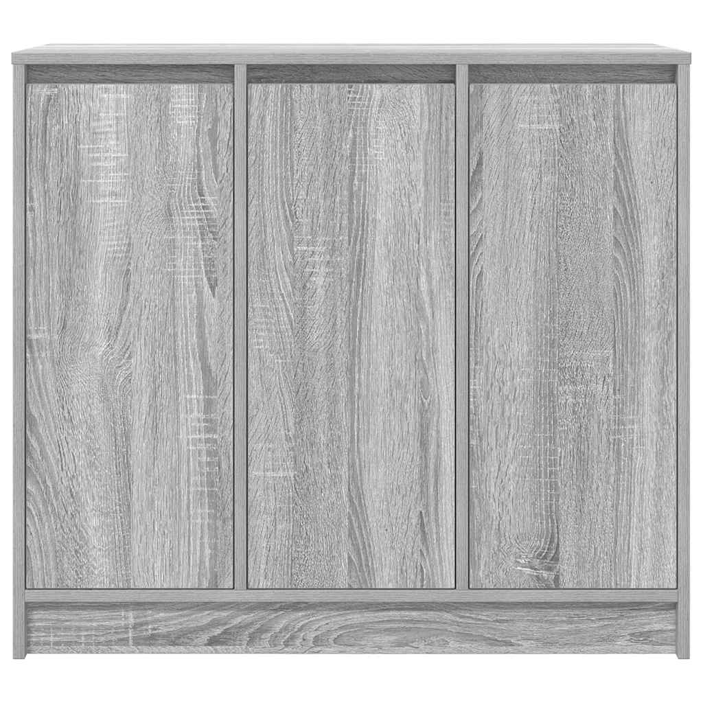 Dressoir 85x34x76 cm spaanplaat grijs sonoma