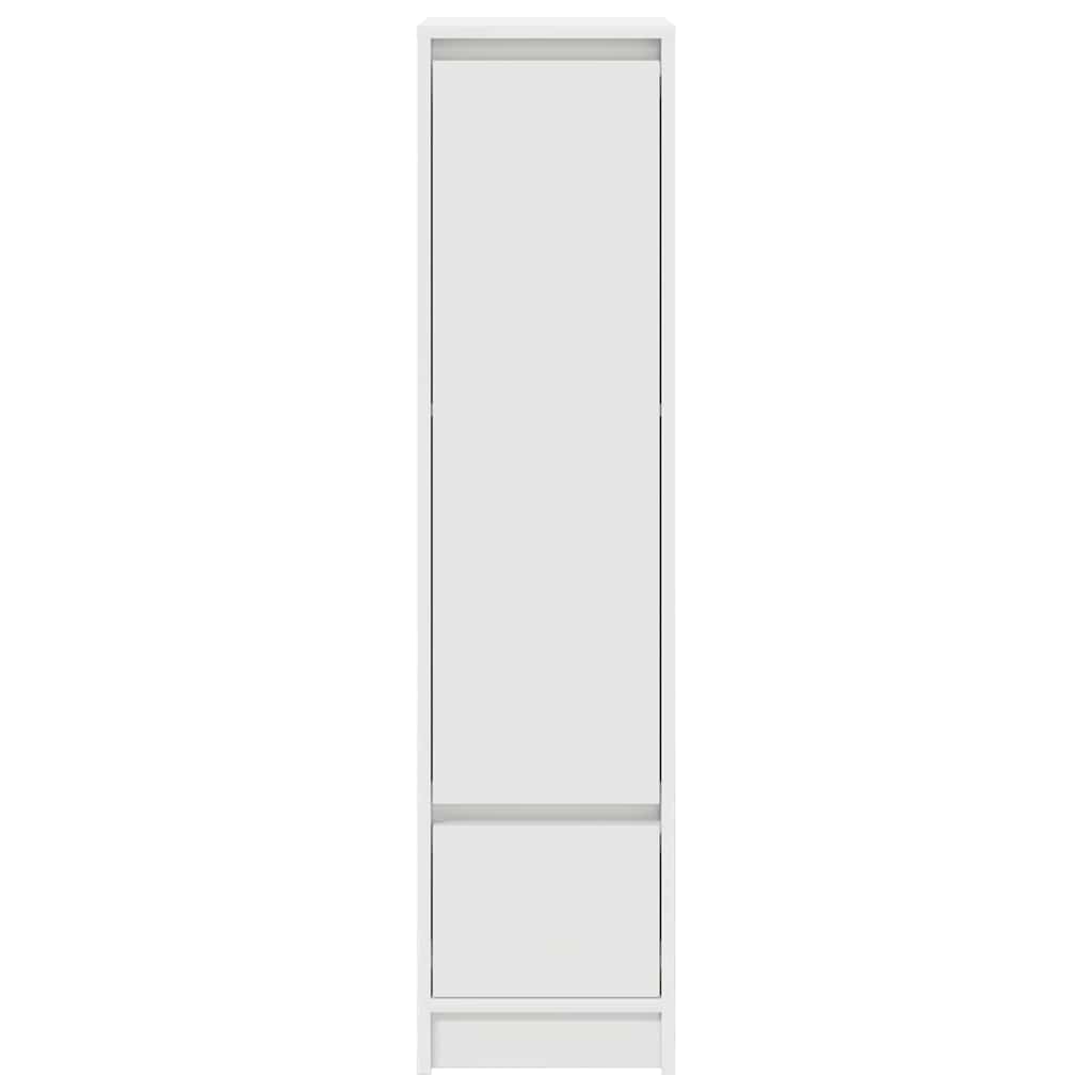 Highboard 29,5x34x119,5 cm spaanplaat wit