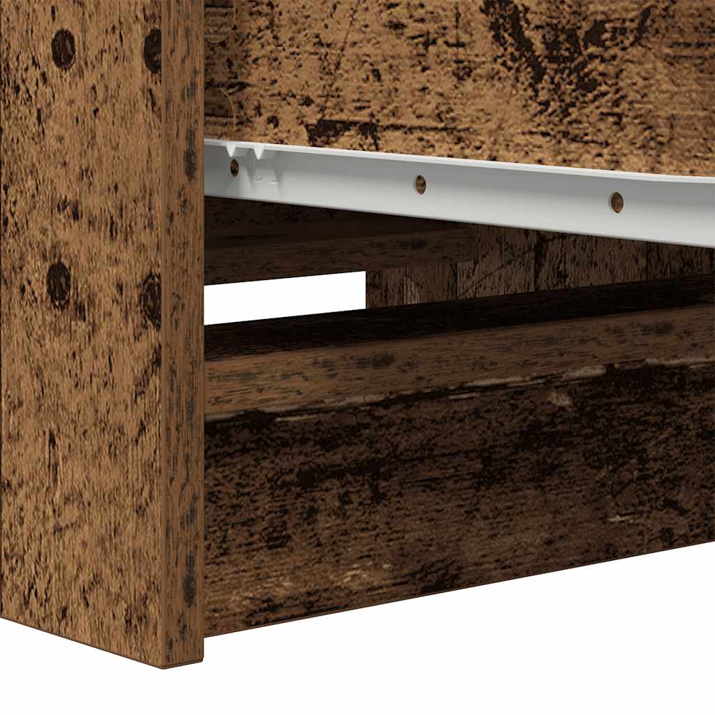 Dressoir 37,5x35x99 cm spaanplaat oud hout