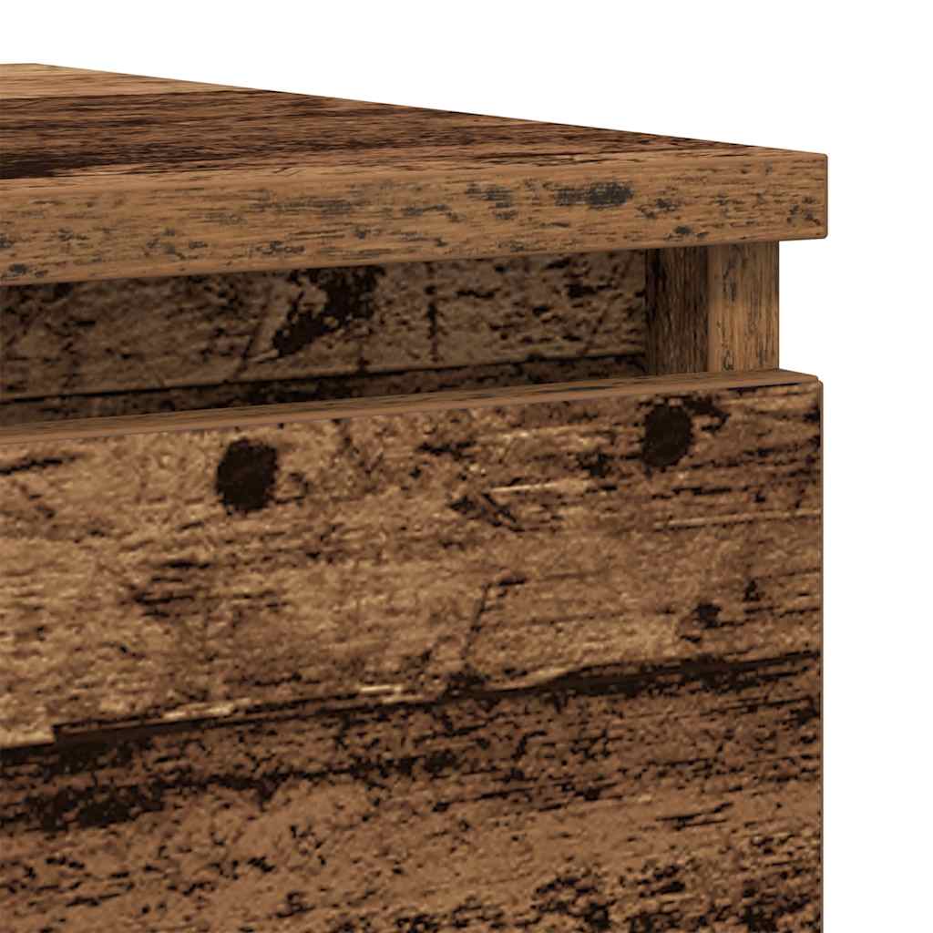 Dressoir 37,5x35x99 cm spaanplaat oud hout