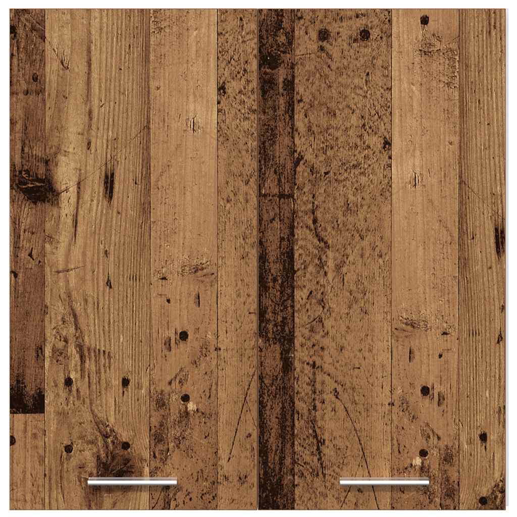 Keukenwandkast 60x31x60 cm spaanplaat oud hout