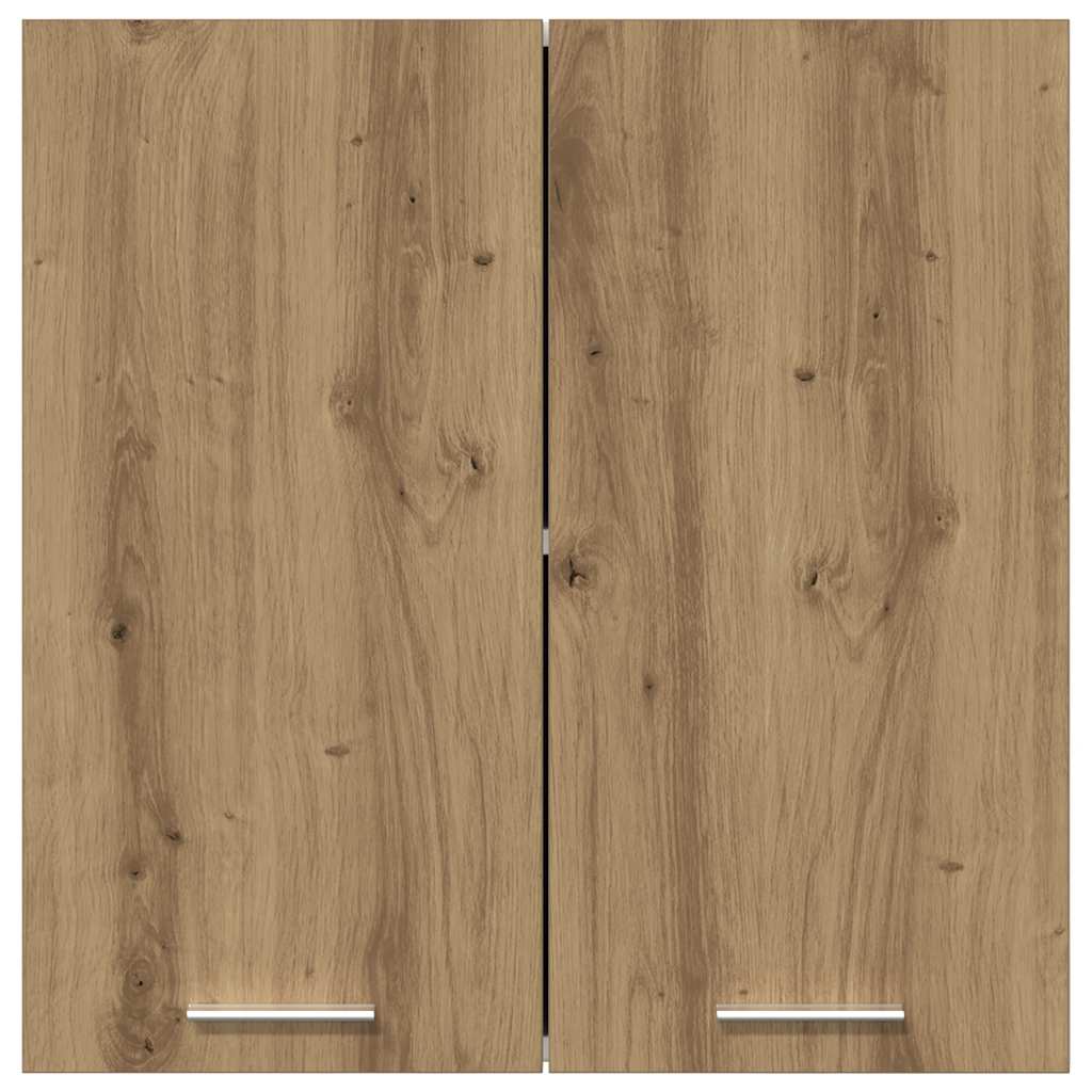 Keukenwandkast 60x31x60 cm spaanplaat ambachtelijk eikenkleurig