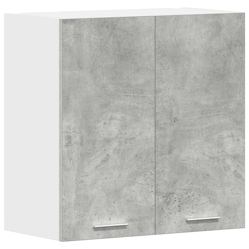 Keukenwandkast 60x31x60 cm spaanplaat betongrijs