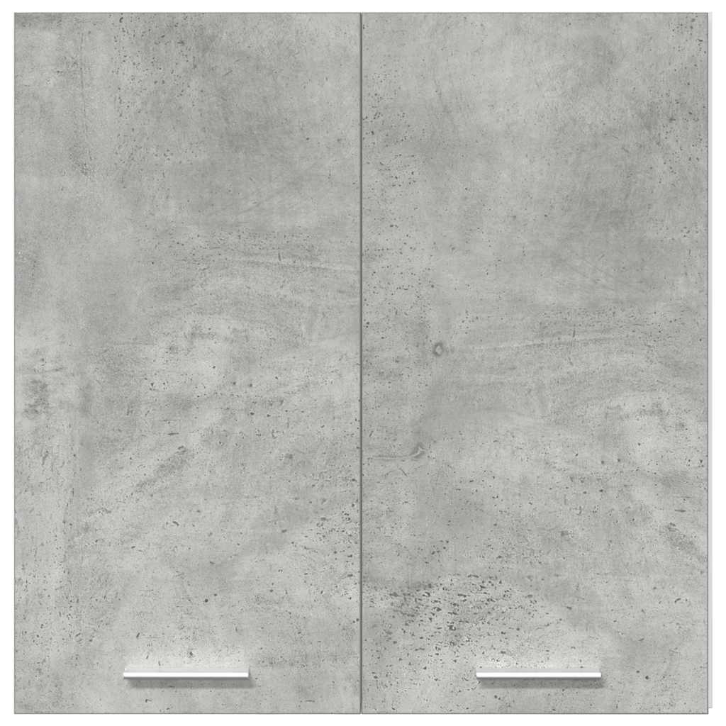 Keukenwandkast 60x31x60 cm spaanplaat betongrijs