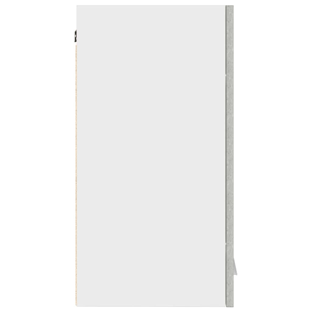 Keukenwandkast 60x31x60 cm spaanplaat betongrijs