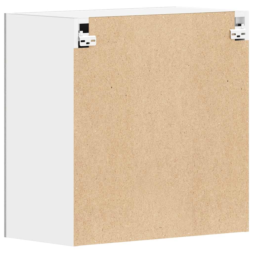 Keukenwandkast 60x31x60 cm spaanplaat betongrijs