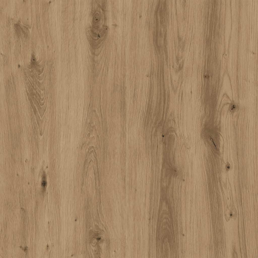Dressoir 60x35x76 cm bewerkt hout artisanaal eikenkleur