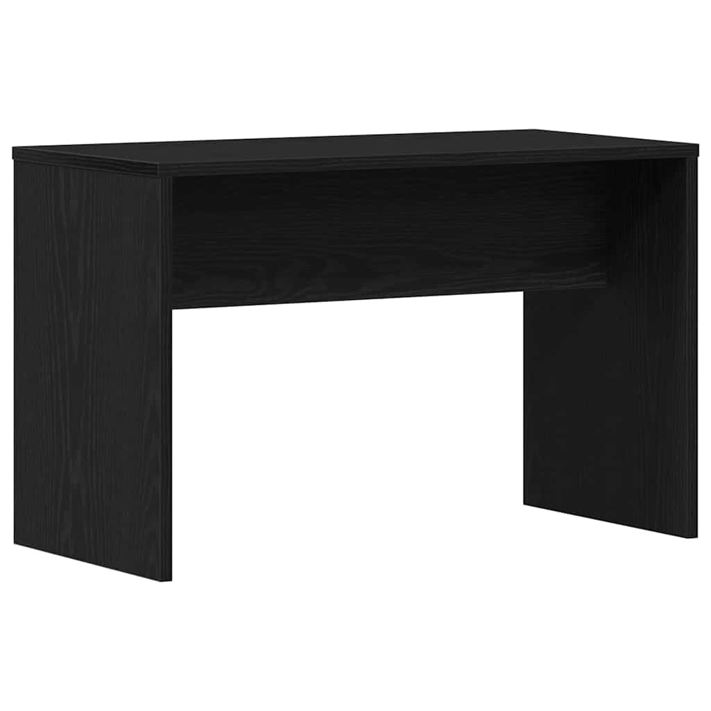 Toilettafel Set Zwart eiken 86.5 x 35 x 136 cm Bewerkt hout