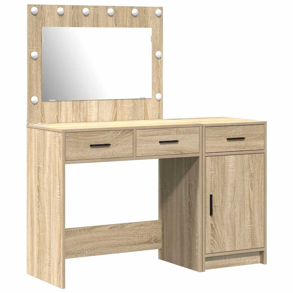 Plafondtafel met lade 2 pcs Bruin 40 x 41 x 75 cm Bewerkt hout