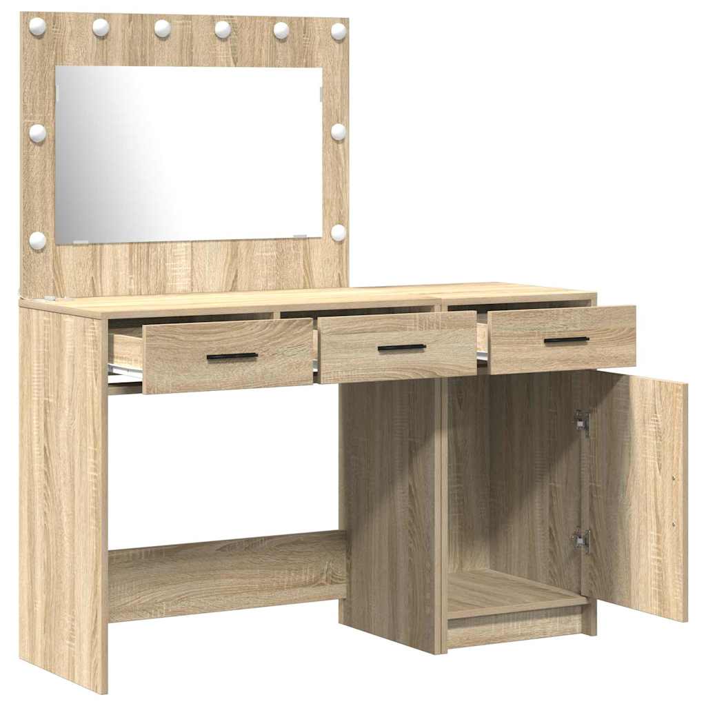 Plafondtafel met lade 2 pcs Bruin 40 x 41 x 75 cm Bewerkt hout