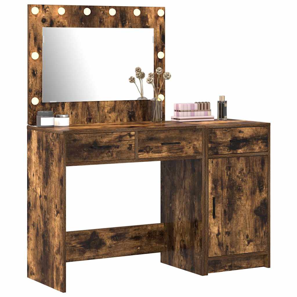 Plafondtafel met lade 2 pcs Bruin 40 x 41 x 75 cm Bewerkt hout