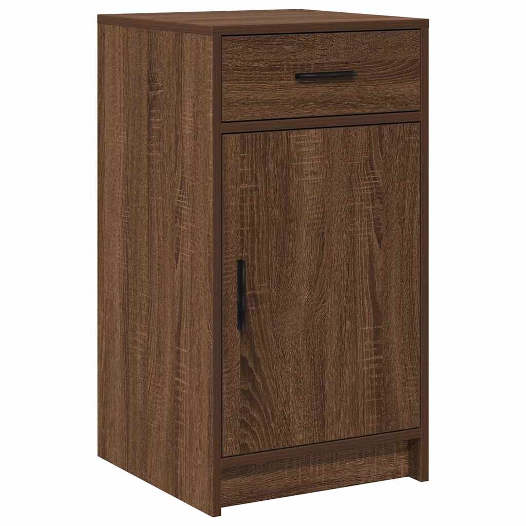 Plafondtafel met lade 2 pcs Bruin 40 x 41 x 75 cm Bewerkt hout