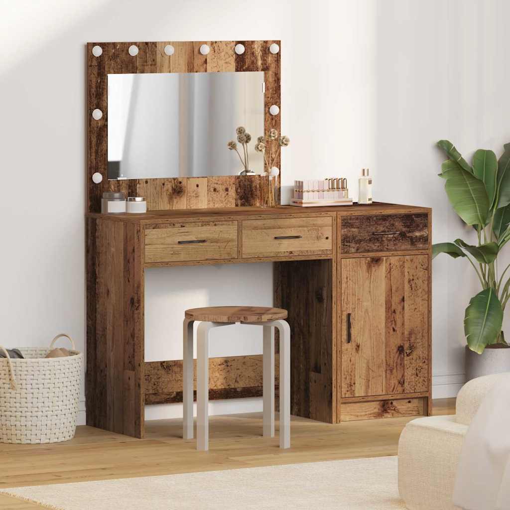 Plafondtafel met lade 2 pcs Bruin 40 x 41 x 75 cm Bewerkt hout