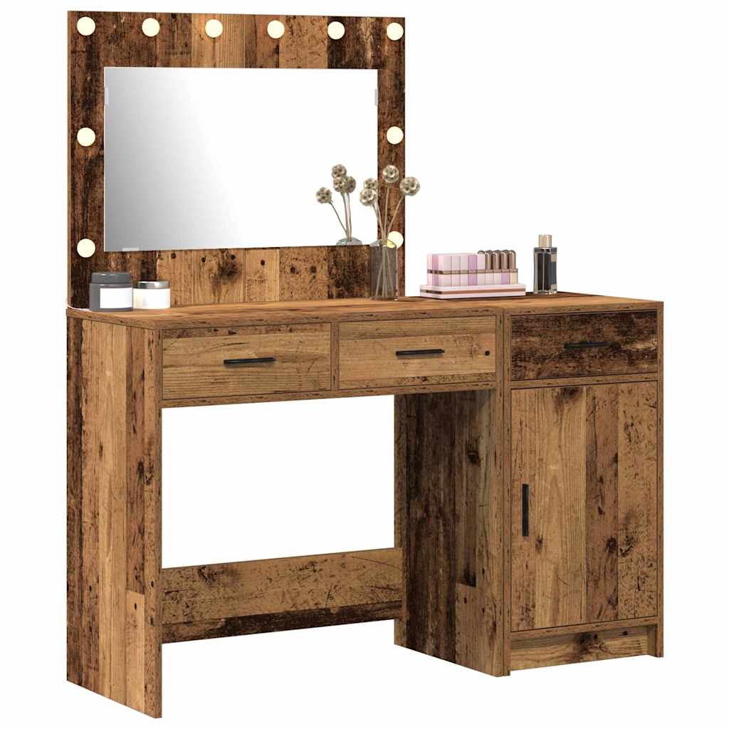Plafondtafel met lade 2 pcs Bruin 40 x 41 x 75 cm Bewerkt hout