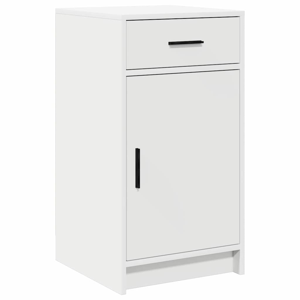 Plafondtafel met lade 3 pcs Wit 40 x 41 x 75 cm Bewerkt hout