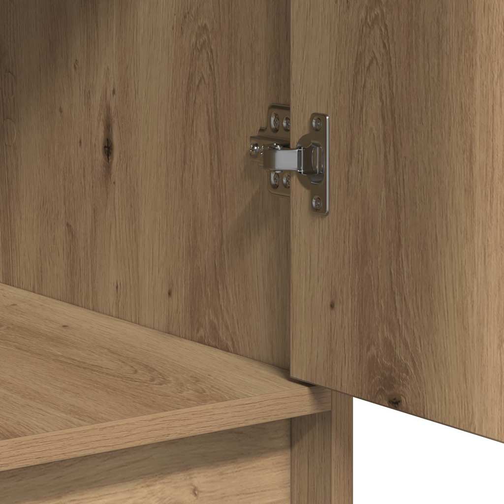 Plafondtafel met lade 3 pcs Bruin 40 x 41 x 75 cm Bewerkt hout