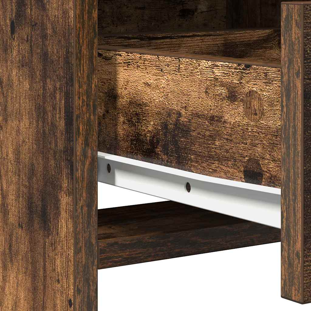 Plafondtafel 2 pcs Bruin 78.5 x 41 x 135 cm Bewerkt hout