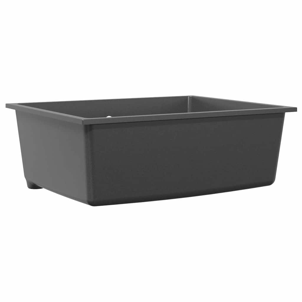 Keukenwasbak Grijs 54 x 44 x 20 cm Graniet