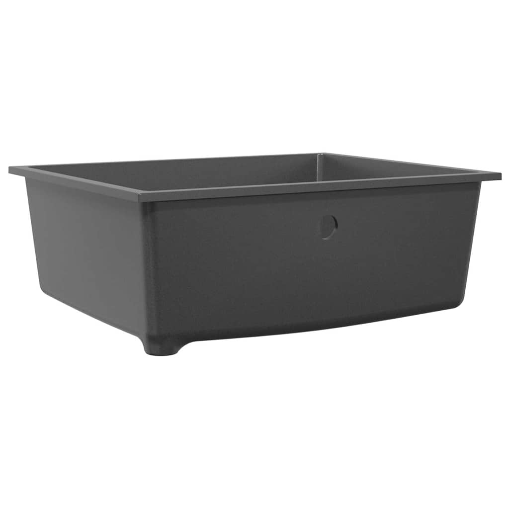 Keukenwasbak Grijs 54 x 44 x 20 cm Graniet