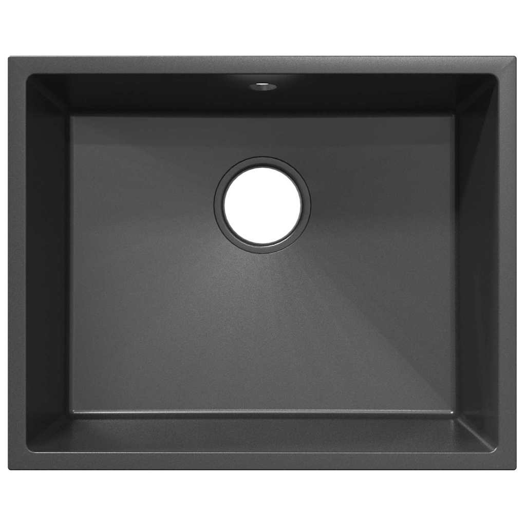 Keukenwasbak Grijs 54 x 44 x 20 cm Graniet