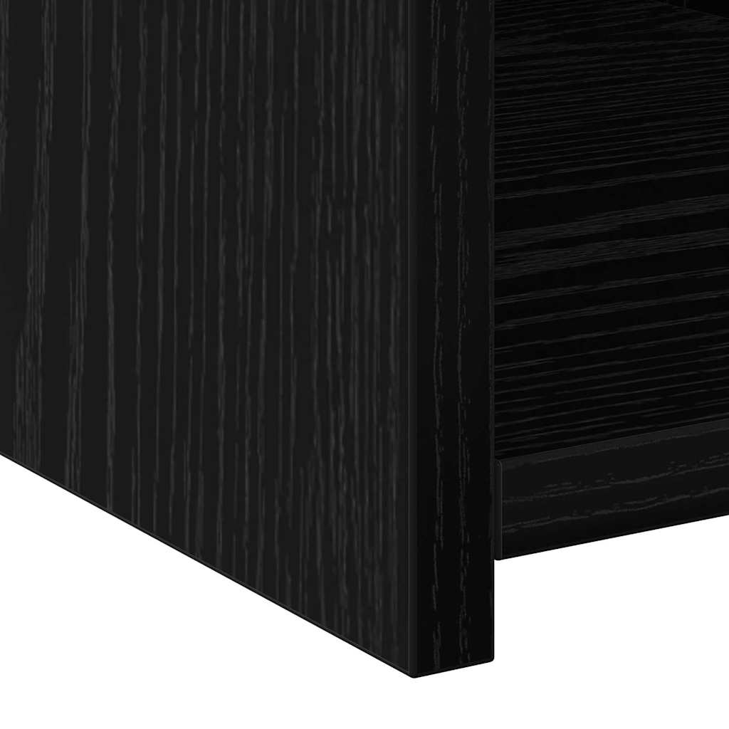 Dressoir modern zwart eikenkleurig