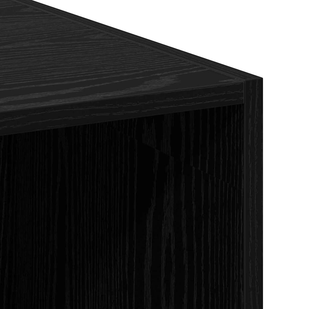 Dressoir modern zwart eikenkleurig
