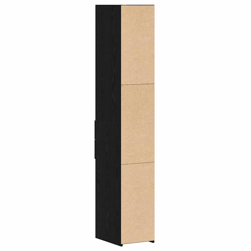 Dressoir modern zwart eikenkleurig