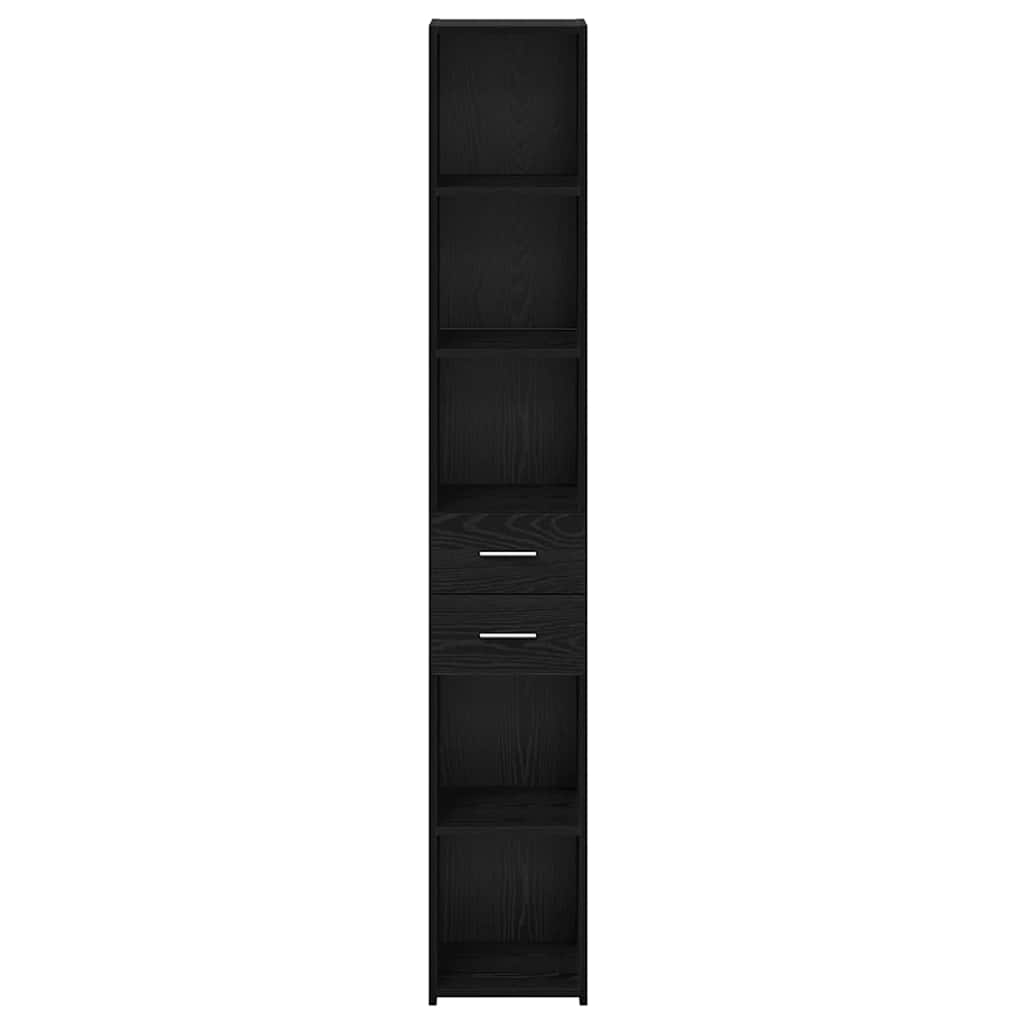 Dressoir modern zwart eikenkleurig