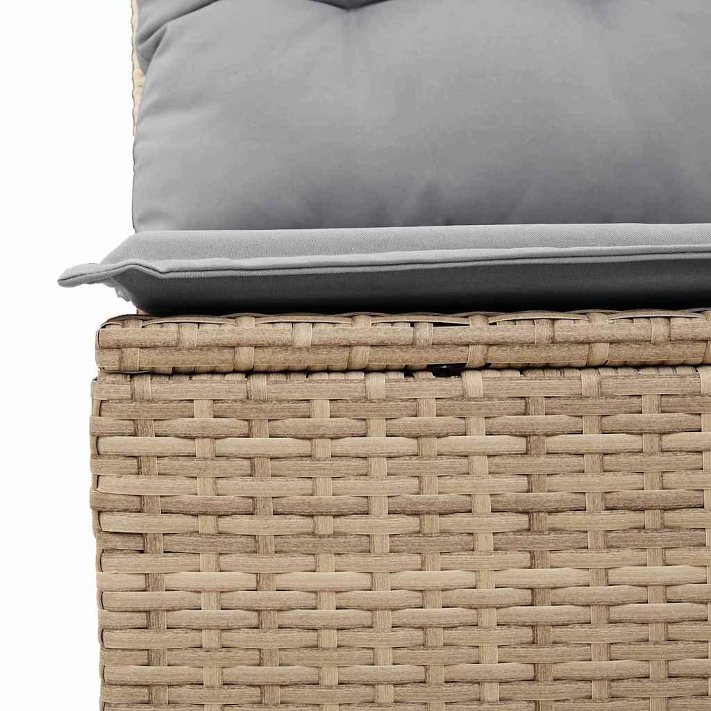 10 Delige Tuin Sofa Set 10 pcs Beige, lichtgrijs