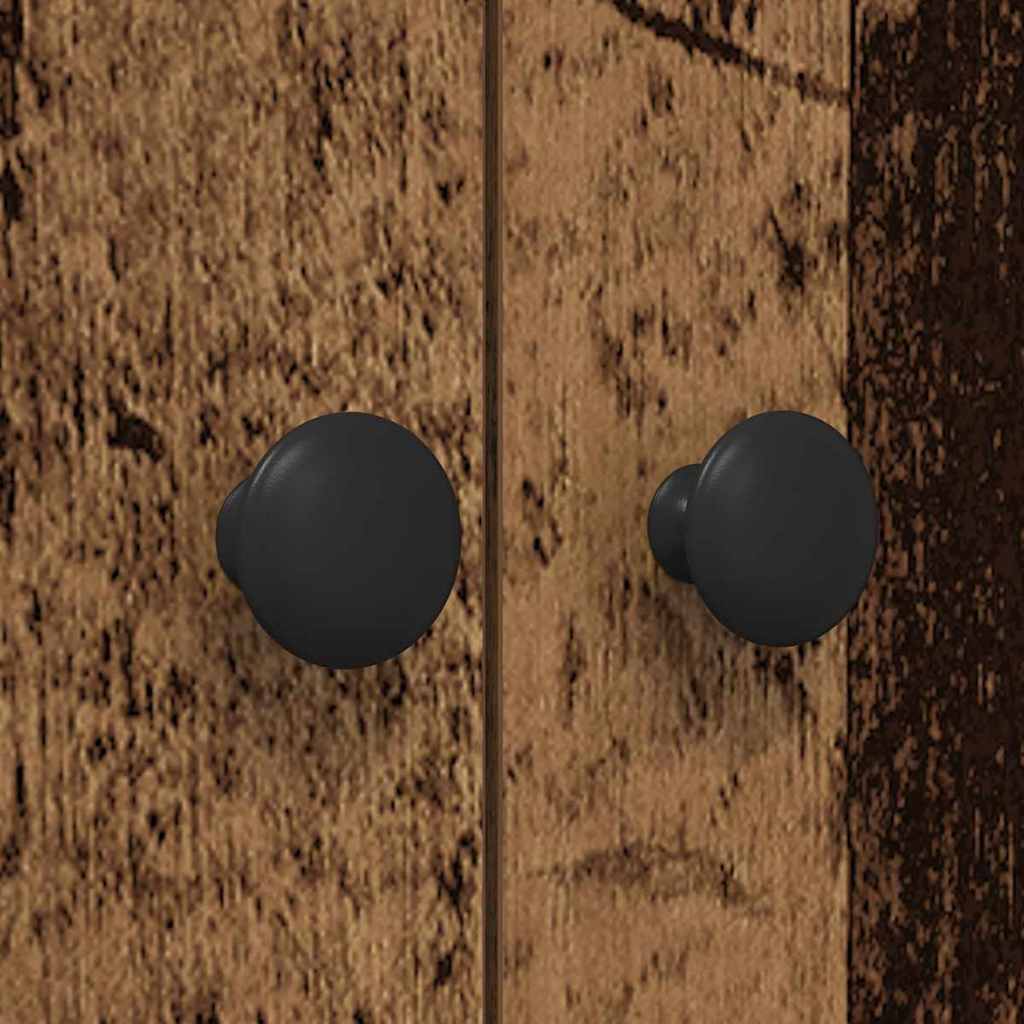 Wasmachinekast Oude Hout 68x48.5x194 cm
