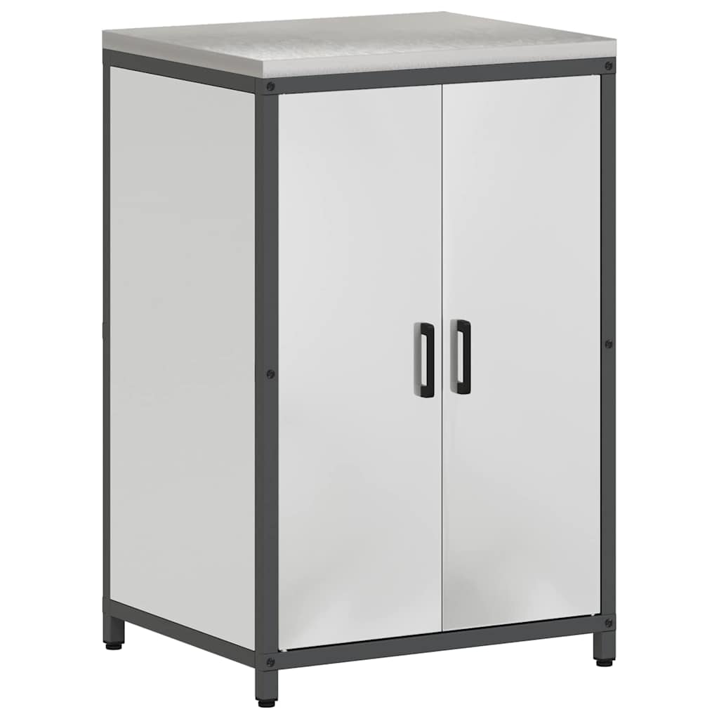 Keukenopslag Kast met plank Zilver Gegalvaniseerd staal