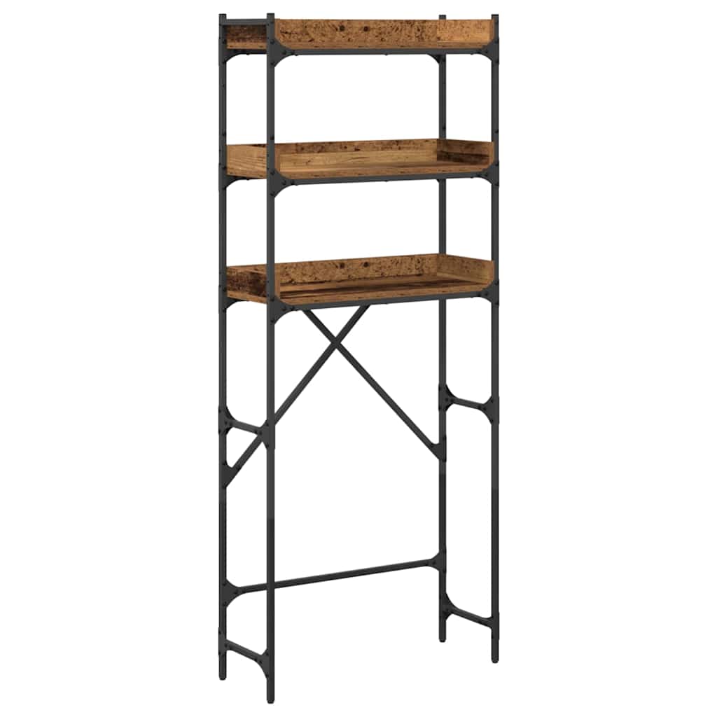 Wasmachineplank Oud hout 67 x 25 x 163 cm Bewerkt hout